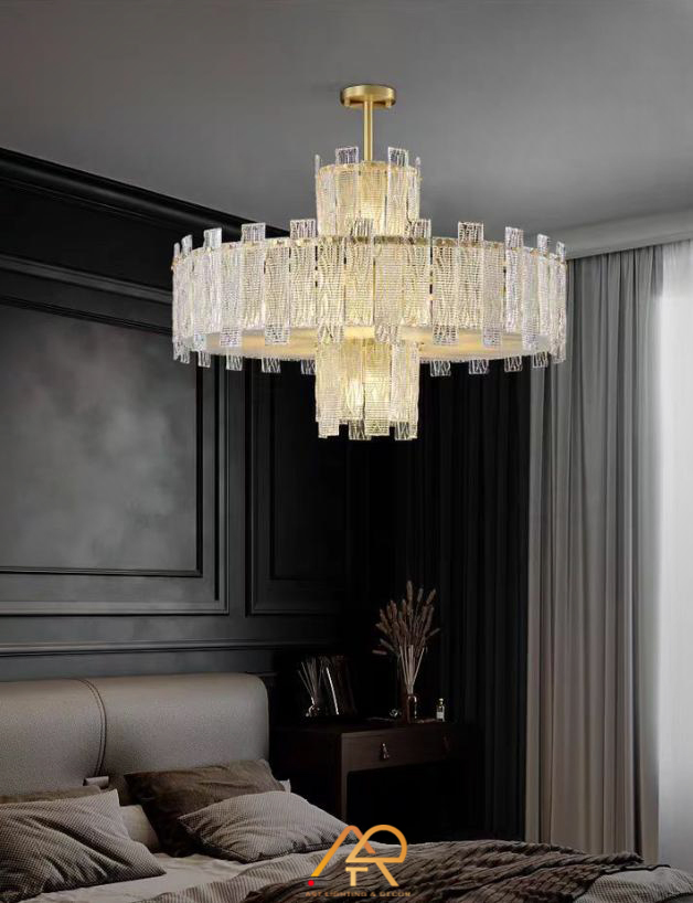 Đèn chùm thủy tinh nghệ thuật Crystal Elegance ART-7055