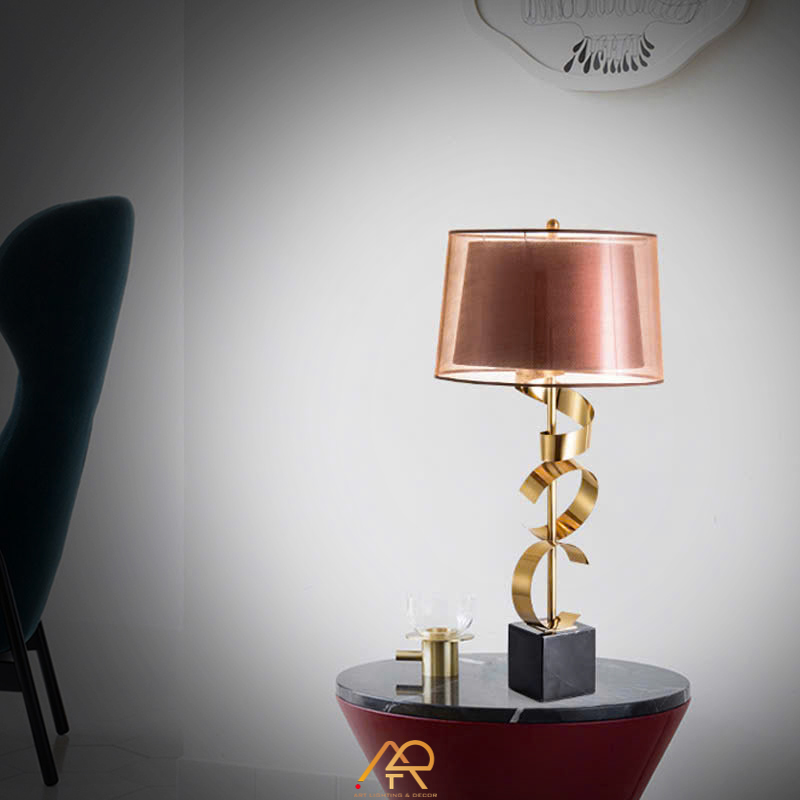 Đèn Bàn Nghệ Thuật Spiral Luxe ART-2031