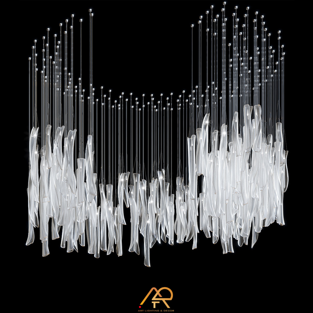 Đèn Chùm Thông Tầng Luxury Light Flow ART-5022