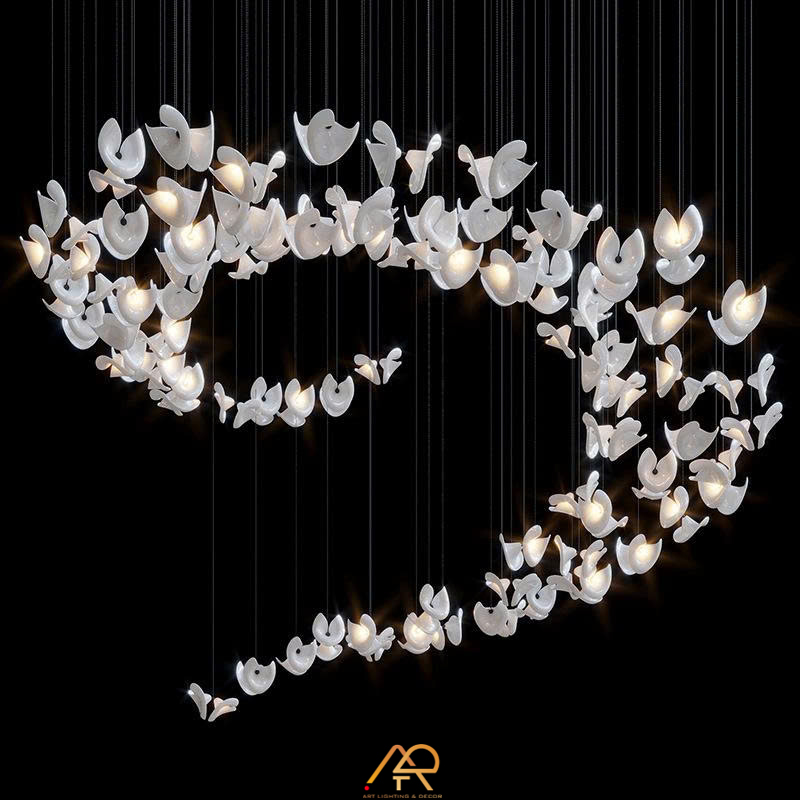 Đèn Chùm Thông Tầng Flying Petals ART-5037