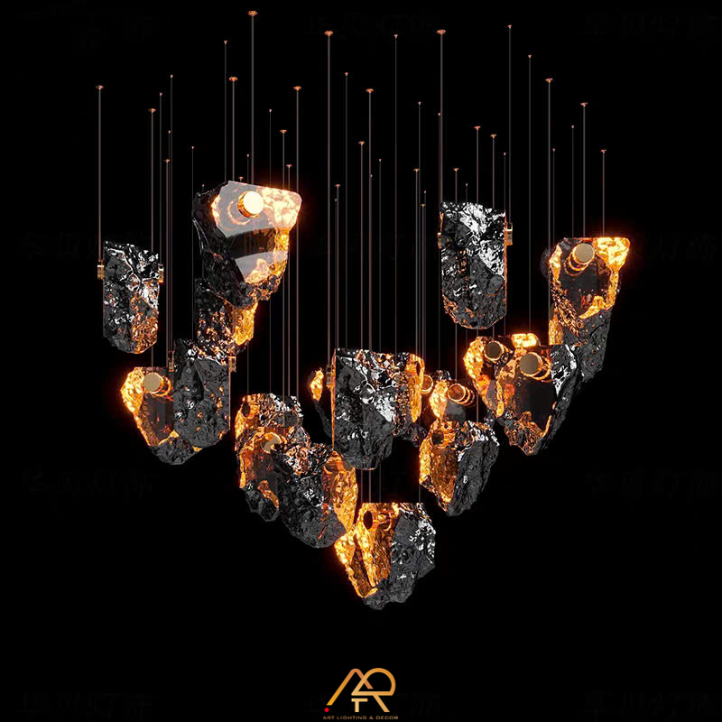 Đèn Chùm Thông Tầng Crystal Rock ART-5032