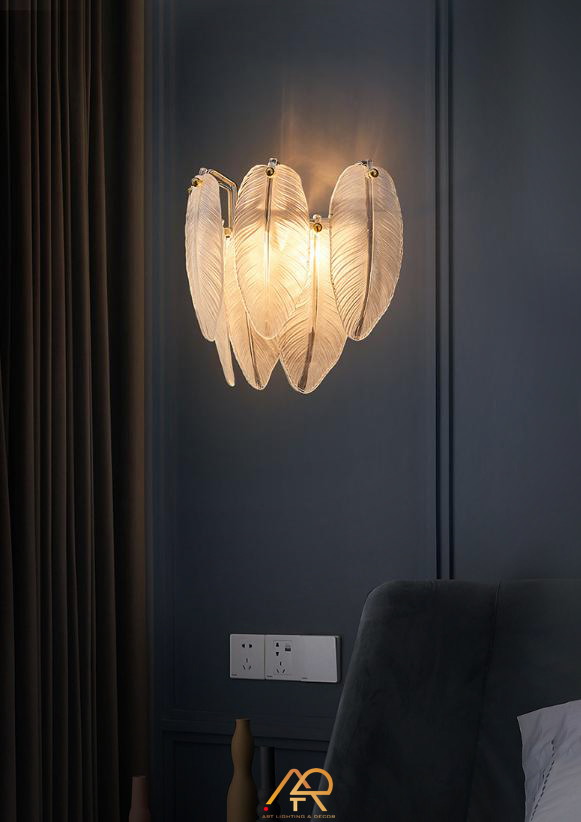 Đèn Tường Lá Ngọc Nghệ Thuật ART-8038