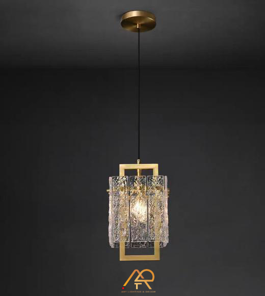 Đèn Thả Cao Cấp Ánh Vàng Crystal Halo ART-4071