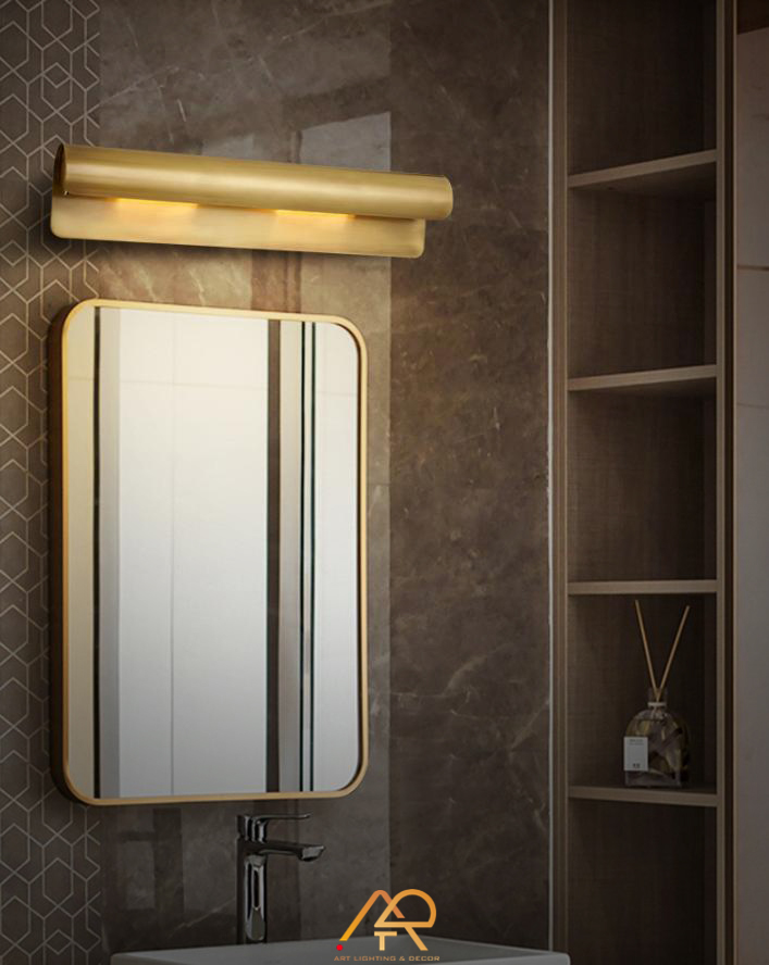 Đèn Tường Trang Trí LUX Brass Curve ART-8049