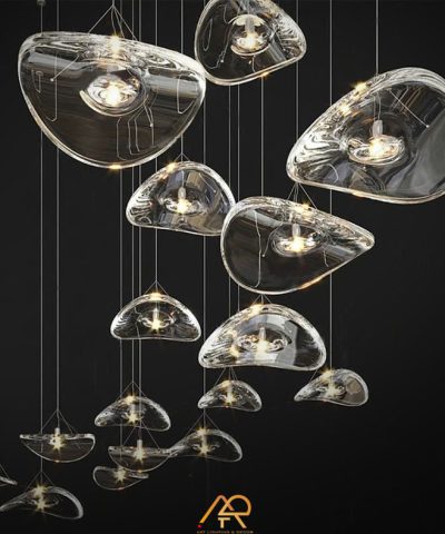 Đèn Chùm Thông Tầng Crystal ART-5030