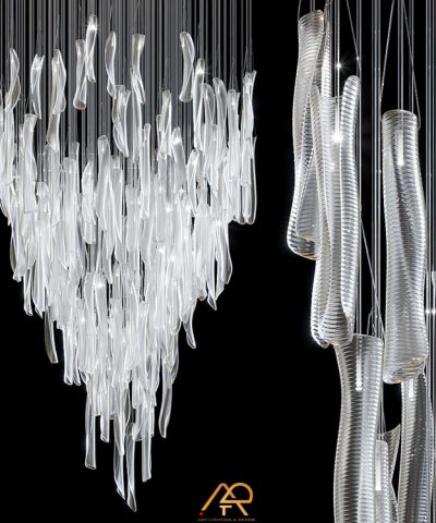 Đèn Chùm Thông Tầng Luxury Light Flow ART-5022