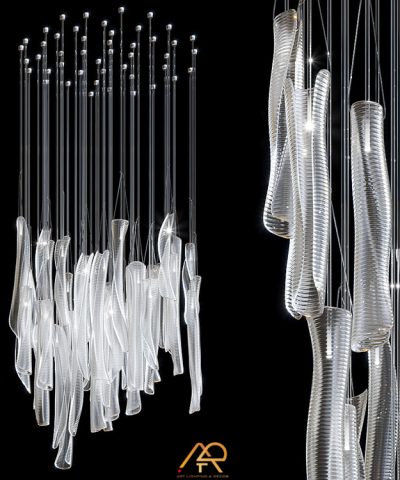 Đèn Chùm Thông Tầng Luxury Light Flow ART-5022