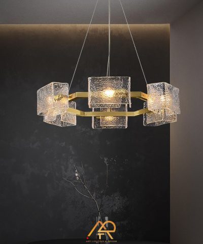Đèn Chùm Pha Lê Vương Miện Ánh Sáng ART-7052