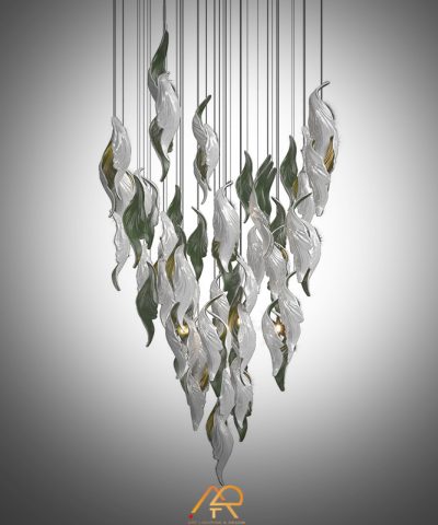 Đèn Chùm Thông Tầng Emerald Leaf ART-5023
