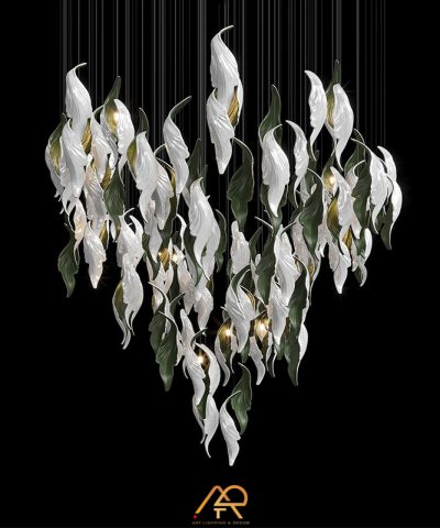 Đèn Chùm Thông Tầng Emerald Leaf ART-5023
