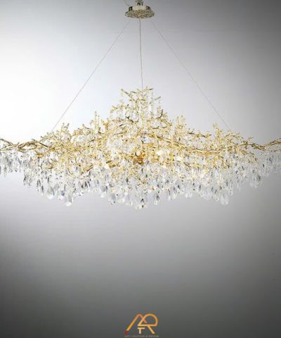 Đèn Chùm Pha Lê Golden Forest ART-7085