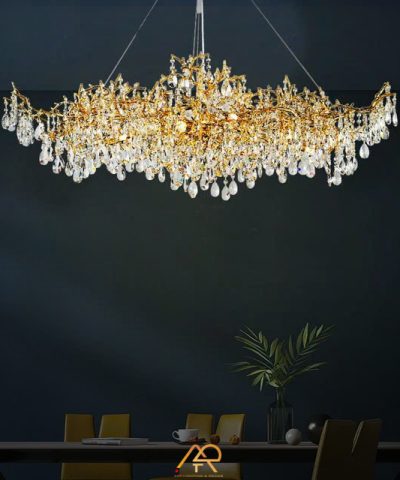 Đèn Chùm Pha Lê Golden Forest ART-7085
