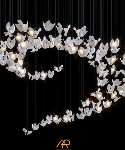 Đèn Chùm Thông Tầng Flying Petals ART-5037
