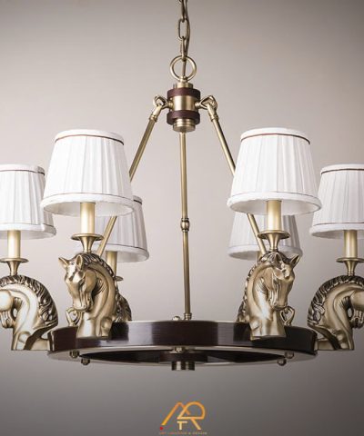 Đèn Chùm Nghệ Thuật Horse Head ART-7083