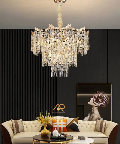 Đèn chùm pha lê thông tầng ART 555