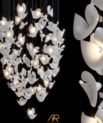 Đèn Chùm Thông Tầng Flying Petals ART-5037