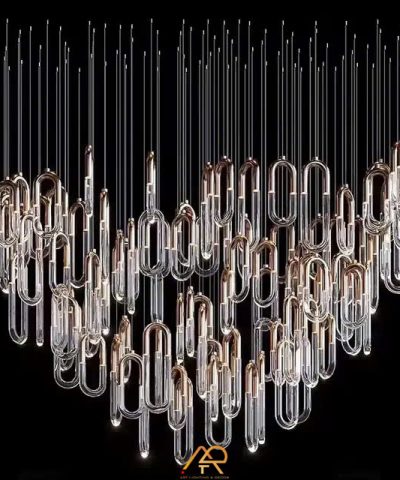 Đèn Chùm Thông Tầng Infinity Loop ART-5036