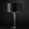 Đèn Bàn Pha Lê Chụp Đen Cao Cấp LUX NOIR ART-2023