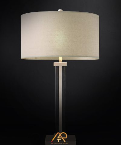 Đèn Bàn Pha Lê Chụp Đen Cao Cấp LUX NOIR ART-2023