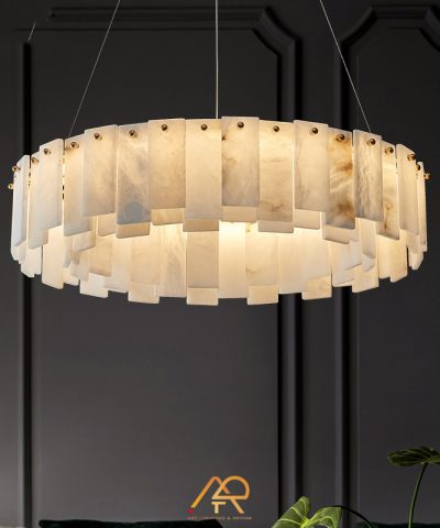 Đèn Chùm Đá Tầng Cao Cấp Celesta Onyx ART-7032