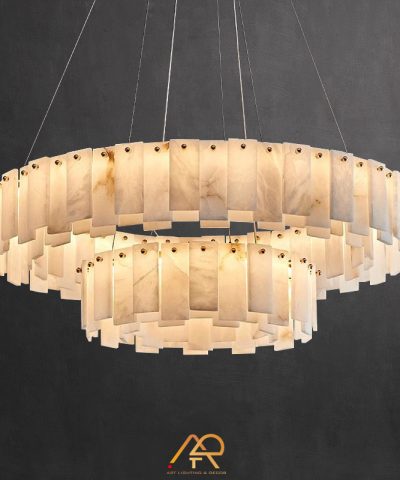 Đèn Chùm Đá Tầng Cao Cấp Celesta Onyx ART-7032