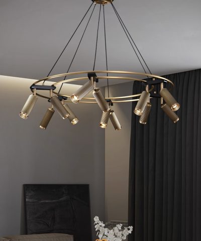 Đèn chùm đồng bắc âu cao cấp ART-7022