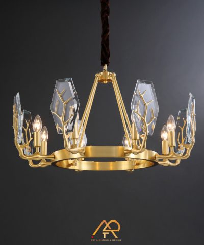 Đèn chùm đồng cao cấp ART-7006