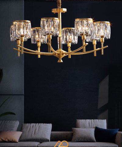 Đèn chùm đồng cao cấp ART-7015