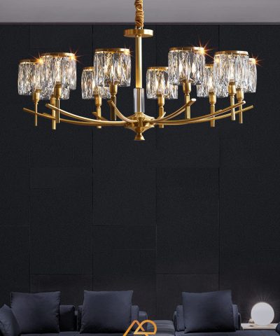 Đèn chùm đồng cao cấp ART-7015