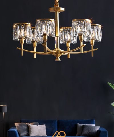 Đèn chùm đồng cao cấp ART-7015
