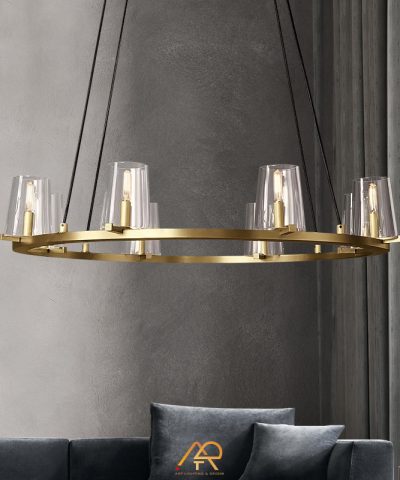 Đèn chùm đồng cao cấp ART-7018