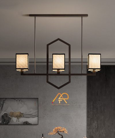 Đèn chùm đồng phong cách Indochine ART-7001