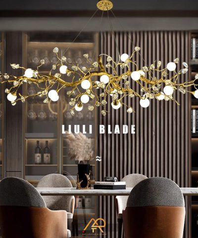 Đèn chùm đồng serip cao cấp ART-7013