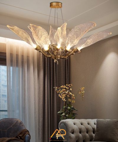 Đèn chùm đồng Serip ART-7009A
