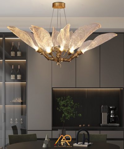 Đèn chùm đồng Serip ART-7009A
