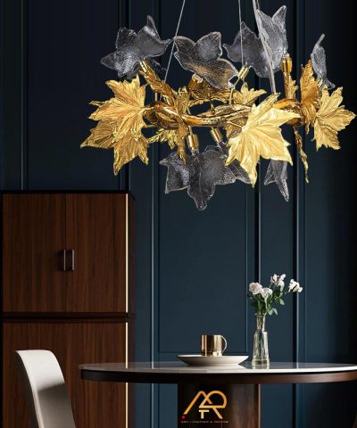 Đèn chùm lá phong cao cấp ART 7030