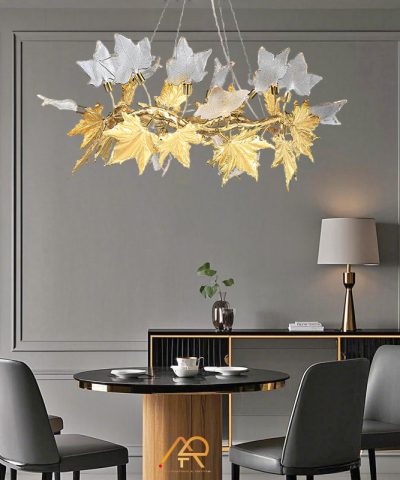Đèn chùm lá phong cao cấp ART 7030