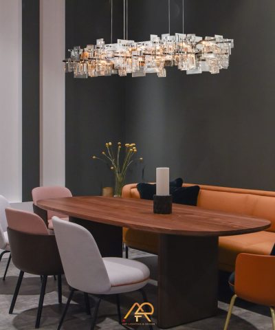 Đèn chùm pha lê cao cấp bàn ăn ART-7008