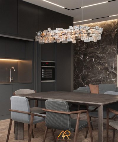 Đèn chùm pha lê cao cấp bàn ăn ART-7008