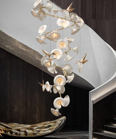 Đèn chùm thông tầng nghệ thuật  ART-5018