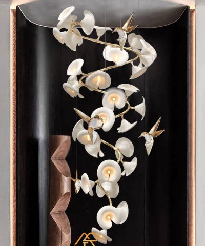 Đèn chùm thông tầng nghệ thuật  ART-5018