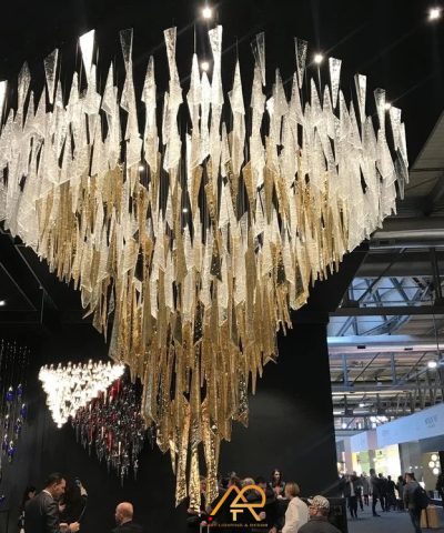 Đèn chùm thông tầng pha lê cao cấp ART-5017