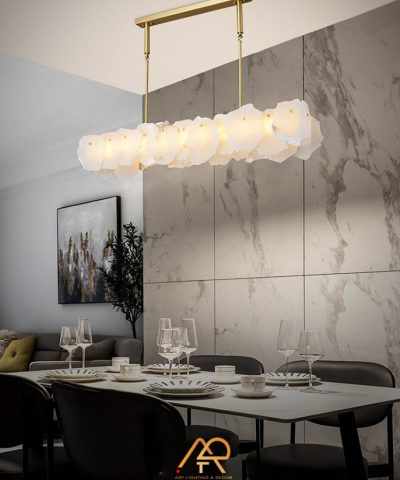 Đèn Chùm Tự Nhiên Alabaster ART-7038