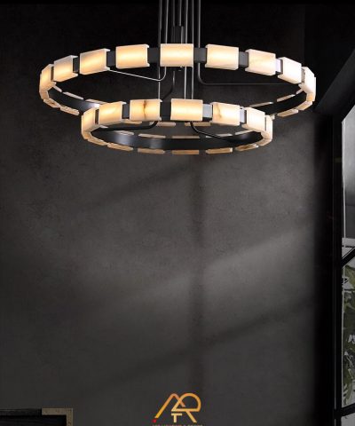 Đèn Chùm Vòng Đá Orbis Duo ART-7034