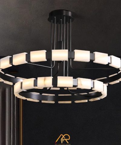 Đèn Chùm Vòng Đá Orbis Duo ART-7034