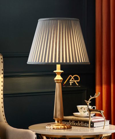 Đèn để bàn thân đồng cao cấp ART-2008