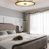 Đèn ốp trần đồng phong cách Indochine ART-9001