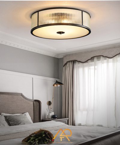 Đèn ốp trần đồng phong cách Indochine ART-9001