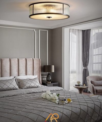 Đèn ốp trần đồng phong cách Indochine ART-9001