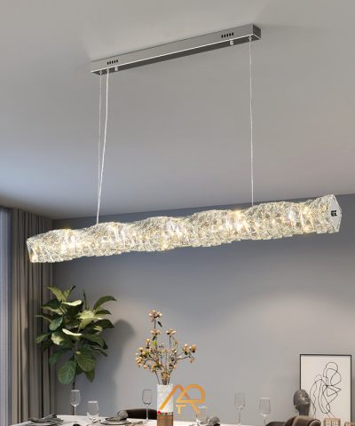 Đèn thả bàn ăn pha lê 536